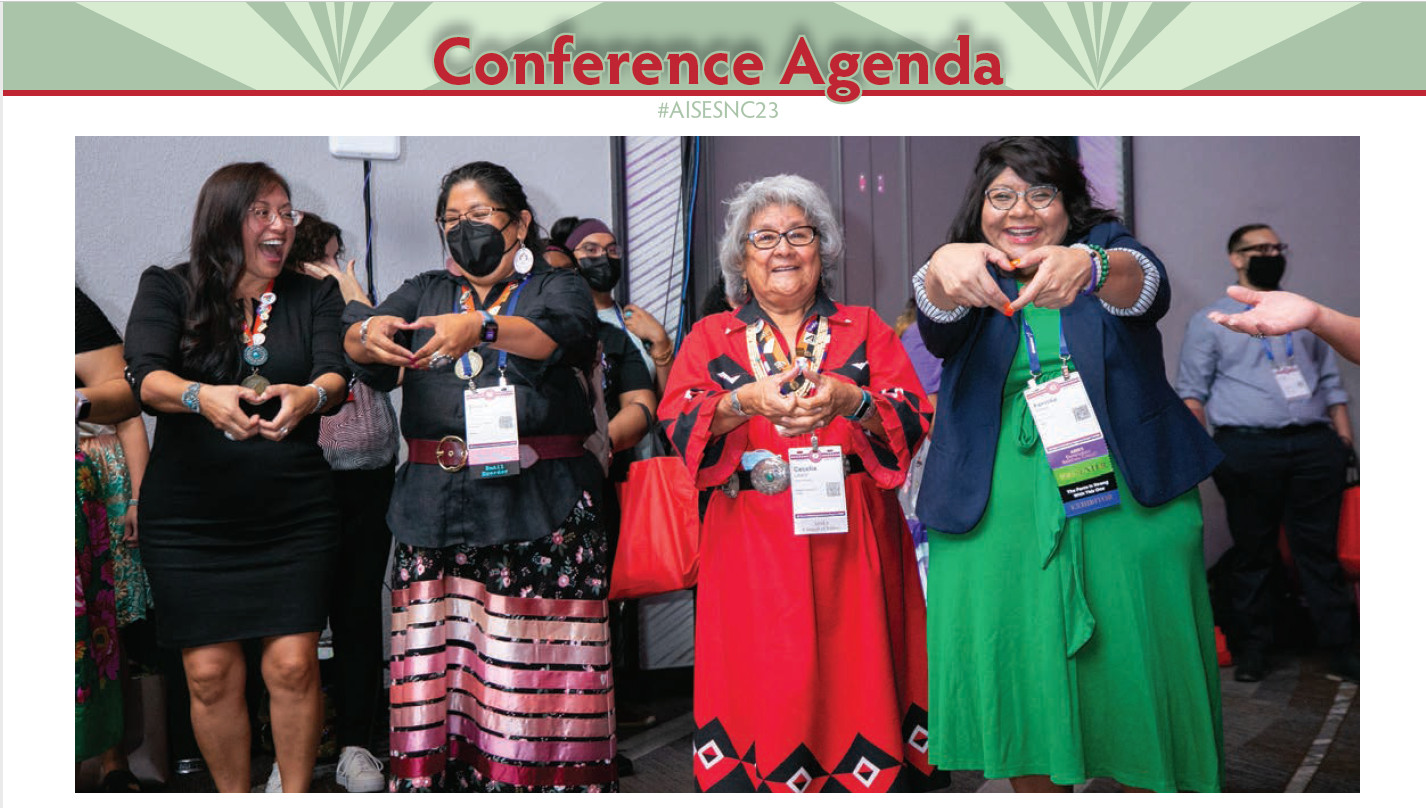 AISES NC2023 Agenda Image